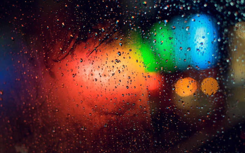 720P, technology, bokeh, glass, water on glass, water drops