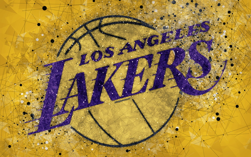 4K, NBA, Logo, Basketball, Los Angeles Lakers