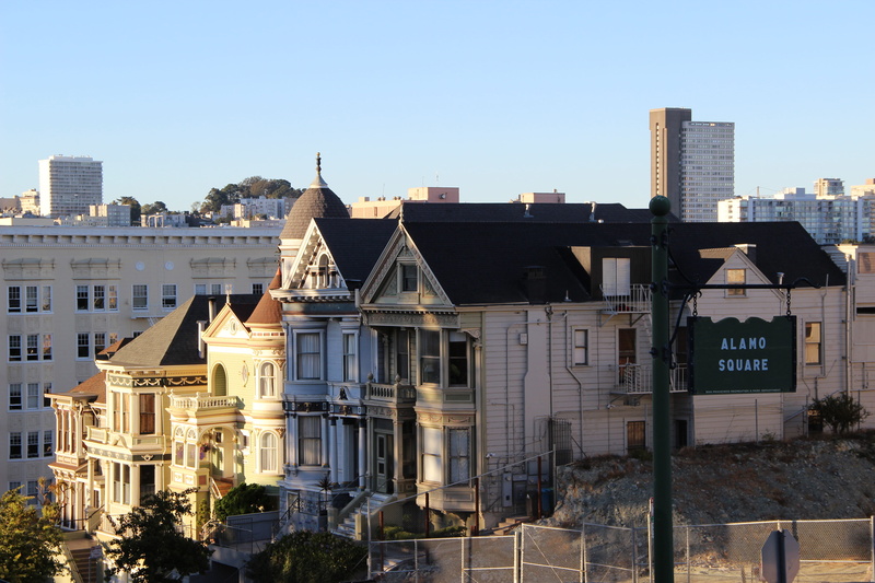 history, building exterior, san francisco, tourism, nature, colored, houses, usa, office building exterior, no people, residential district, united states