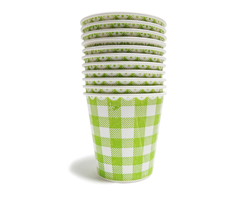 4K, light, cups, state of the union, cup, pattern, copy space, green color, single object, still life, white background, household equipment, no people