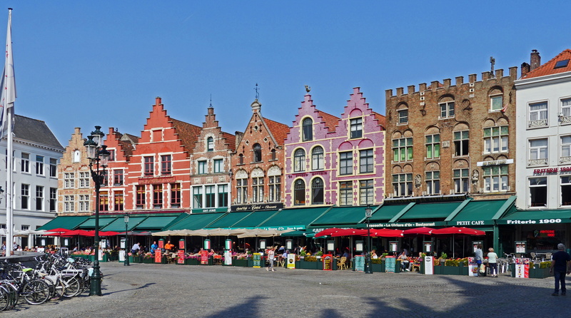 street, building, business, row house, sidewalk cafe, outside catering, gabled houses, 5K, apartment, clinker, travel destinations, architecture, large market