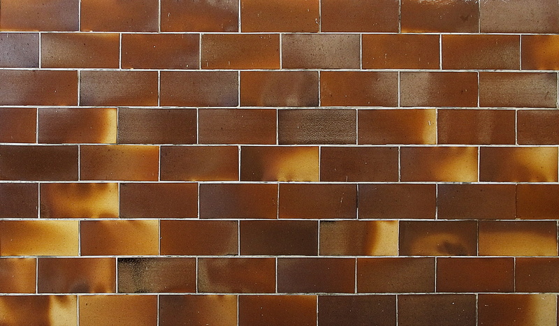 textured, burned, square shape, shape, full frame, no people, geometric shape, pattern, structure, repetition, design, yellow, wall, ceramic, brown, large group of objects