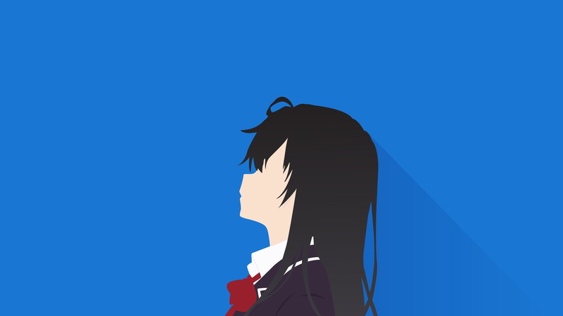 1080P, Yahari Ore No Seishun Love Comedy Wa Machigatteiru, Yukinoshita Yukino, Anime Girls