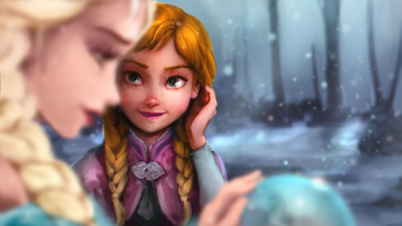 Disney, Frozen, 1080P, Anna, Cold heart, Elsa
