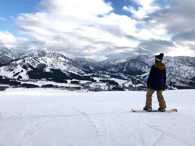 travel, Snow Mountain, nature, snow, vacations, standing, men, snowcapped mountain, landscape, white color, full length, leisure activity, winter, Snowboard