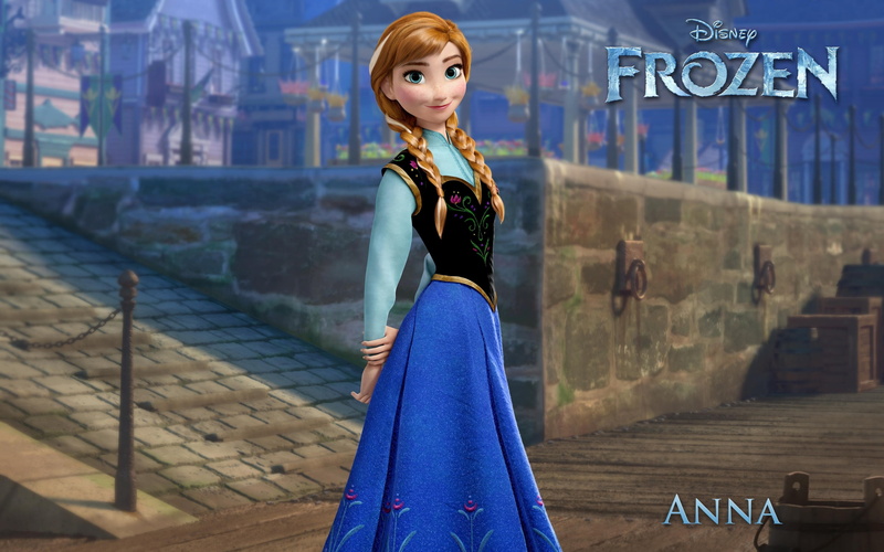 2K, frozen, anna