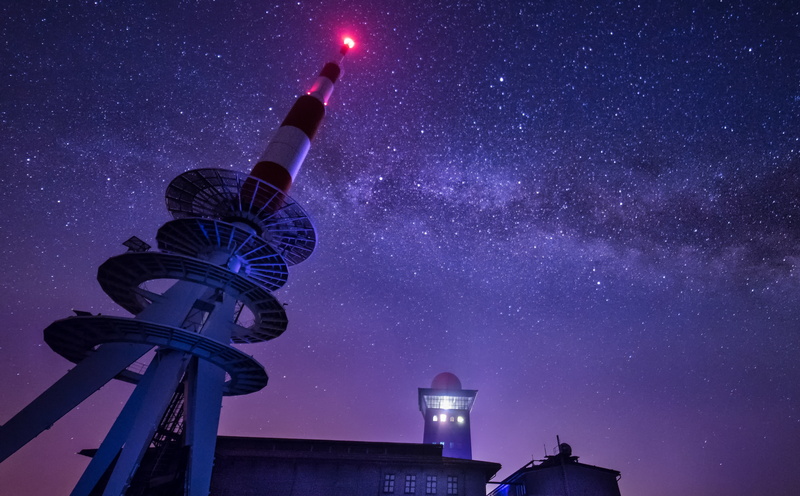 brocken, night, milkyway, Space, milky, astro, 5K, stars, station, way, harz, galaxy, nightshot