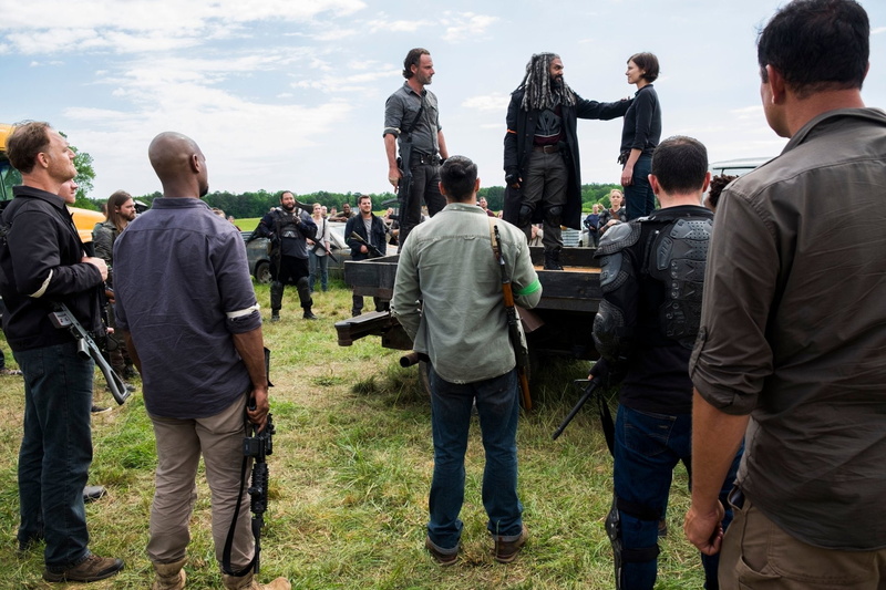 Rick Grimes, Ezekiel (The Walking Dead), Andrew Lincoln, TV Show, Khary Payton, 1080P, Lauren Cohan, The Walking Dead, Maggie Greene