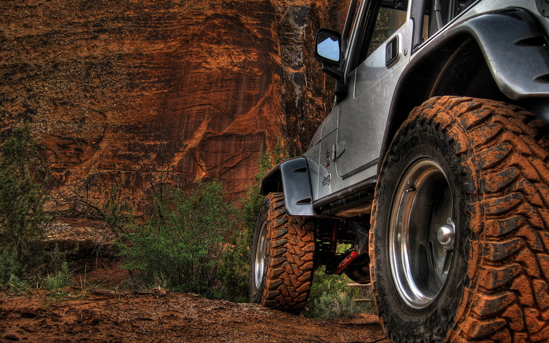 1080P, tread, mud, brown, photography, soft, trucks, highdynamicrange, jeepwrangler, full, jeep, moab, utah, cars