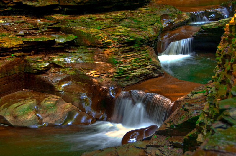 watkins glen, natural, dlbdata, 3d and abstract, 1080P, waterfall, water, park