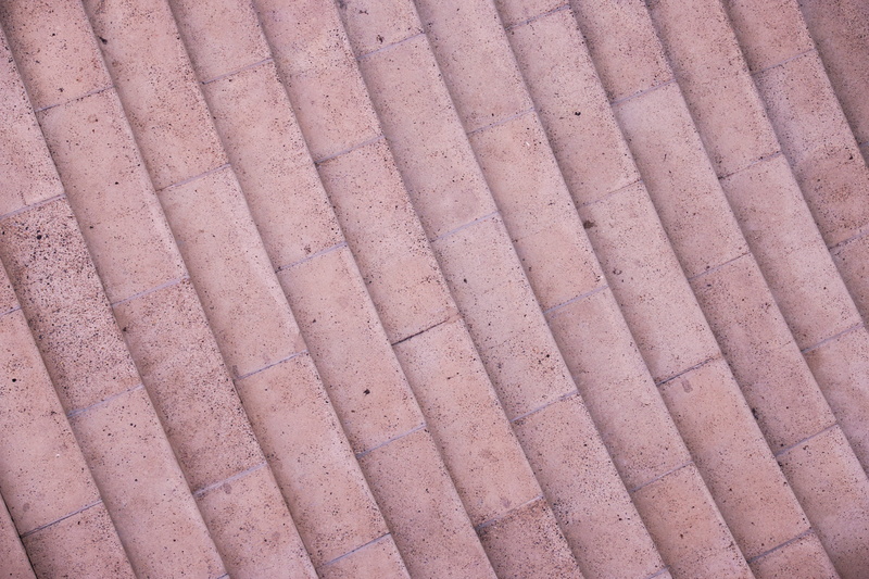 roof tile, directly above, stairway, built structure, no people, concrete, pattern, abstract, textured effect, surface, outdoors, photo, diagonal line