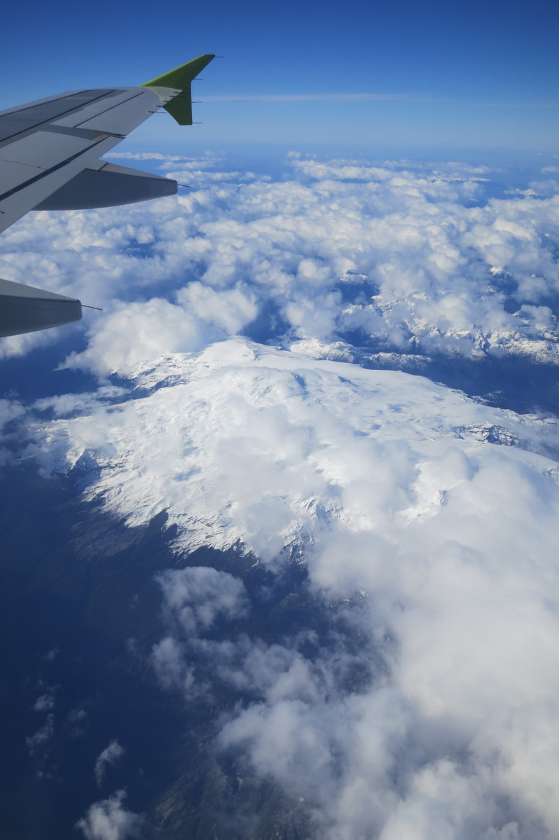 Chile, mode of transportation, travel, clouds, cloudscape, peaks, no people, Andes mountains, cloud - sky, environment, day, journey, photo, aerial view