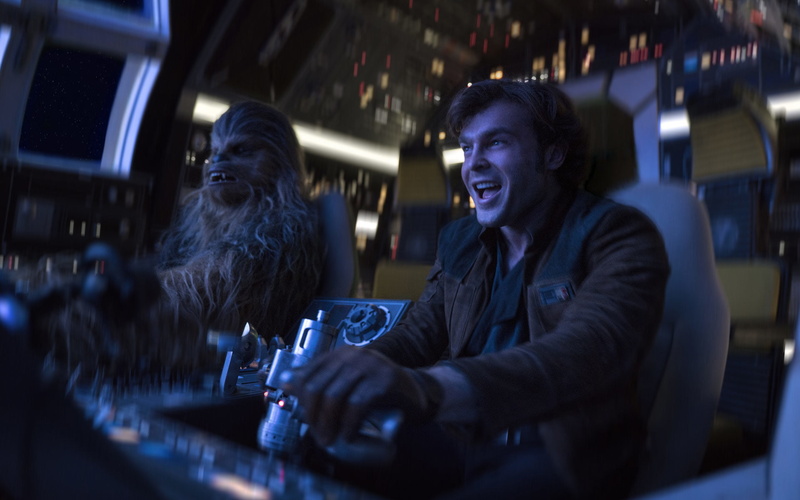 solo, pelicula, positive emotion, friendship, fun, sitting, happiness, wash, smiling, star, people, side view, arts culture and entertainment, cheerful