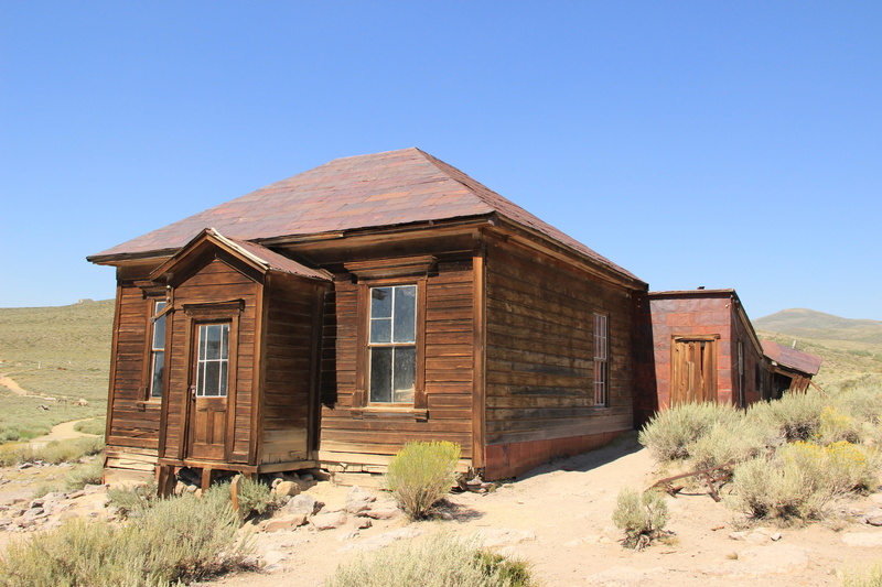 day, nature, land, town, no people, desert, copy space, wood - material, 5K, bodie village, far west, blue, bodie, united states, plant, outdoors, frozen time