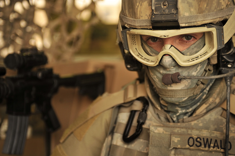 armed Forces, military, people, infantry, soldiers, close-up, portrait, headwear, gun, rifle, gray, power, protection, security, helmet, safety, work Helmet
