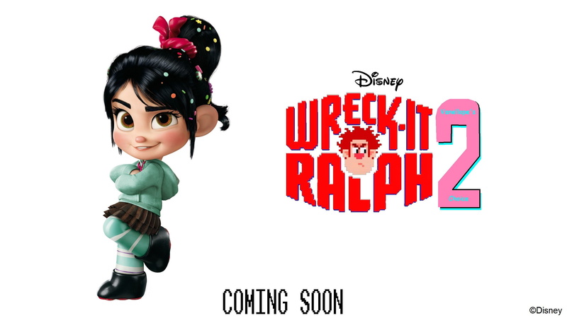 poster, 2K, ralph, disney, wreck, Vanellope, Animation, Wreck-It Ralph 2
