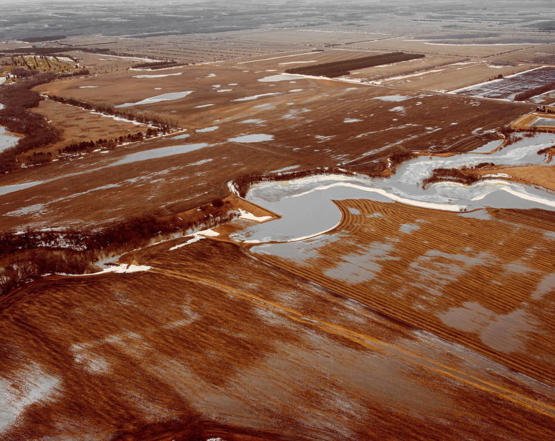 River, Farm, Agriculture, no people, snow, basin, non-urban scene, floodplain, nrcs, tranquil scene, outdoors, conservation, floodwater, United, Landscape