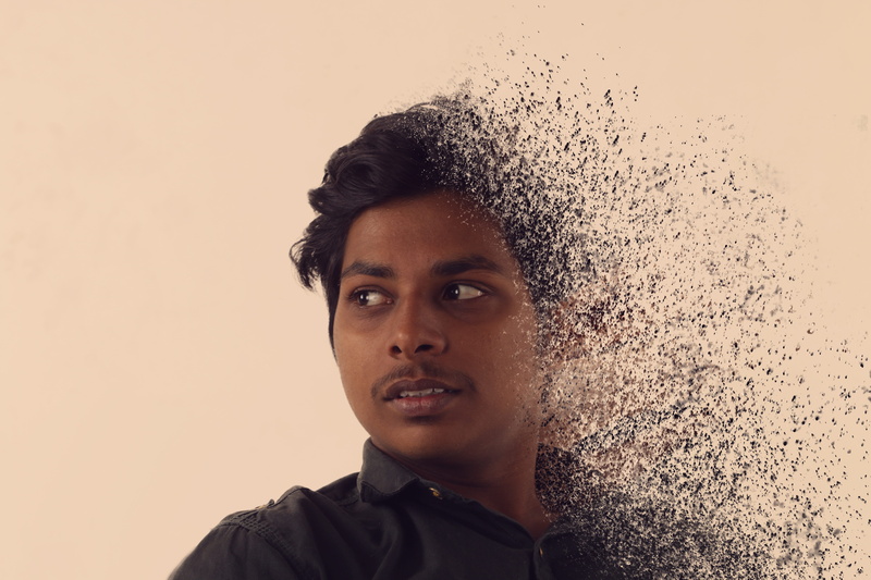5K, headshot, emotion, front view, fun, contemplation, portrait, beige background, serious, teenager, looking at camera, fashion, dispersion, young adult