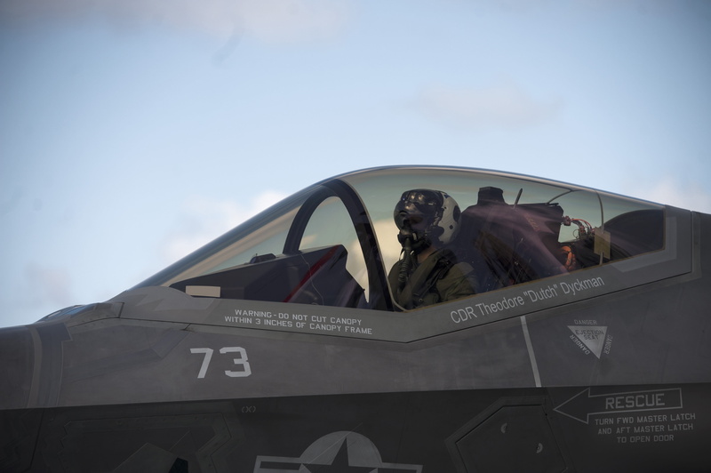 military, United States Navy, aircraft, military aircraft, pilot, Lockheed Martin F-35 Lightning II, 4K