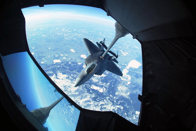 outdoors, Fuel, window, jet, air vehicle, Airplane, sea, motion, vehicle interior, Lockheed Martin F-22 Raptor, gray, Jet Fighters, mode of transportation