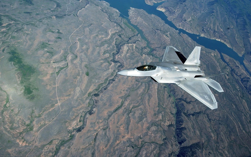 Lockheed Martin F-22 Raptor, Jet Fighters, 1080P