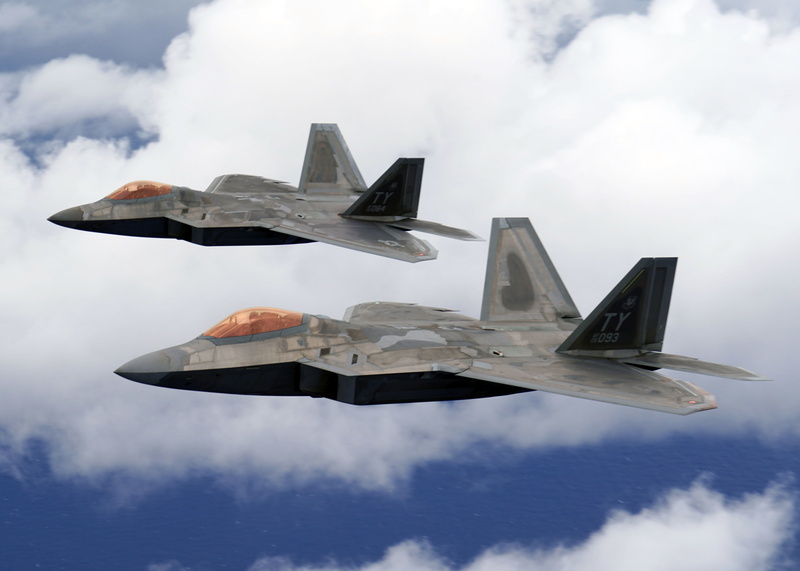 Warplane, Jet Fighter, Jet Fighters, 4K, Aircraft, Lockheed Martin F-22 Raptor