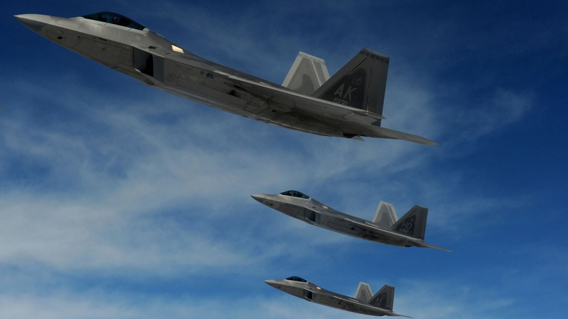 lockheed martin f 22 raptor, 1080P