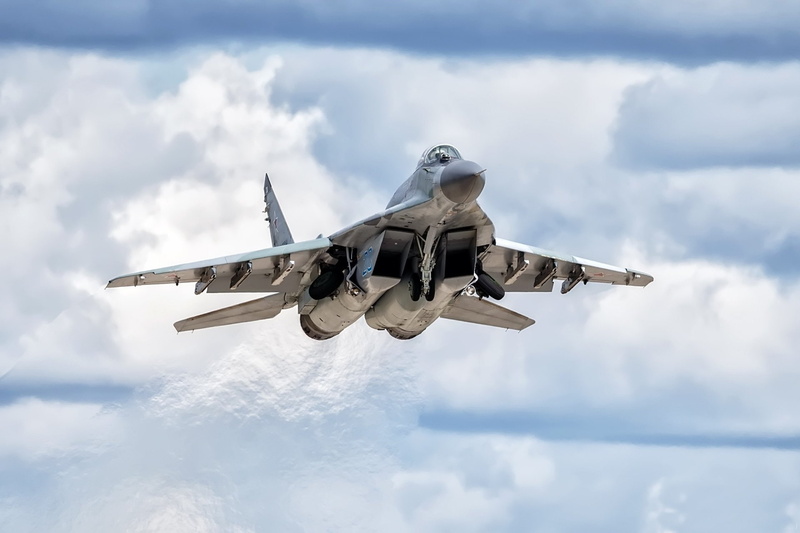 Jet Fighter, Mikoyan MiG-29, Aircraft, Warplane, Jet Fighters, 1080P