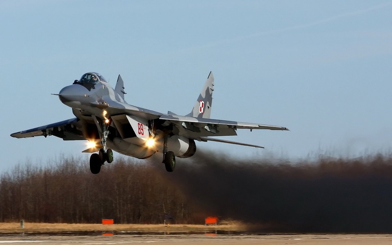 fighter plane, mid-air, airplane, 1080P, mode of transportation, aerospace industry, military airplane, army, motion, Jet Fighters, nature, day, outdoors