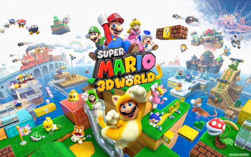 2K, Super Mario, Nintendo, Super Mario 3D World