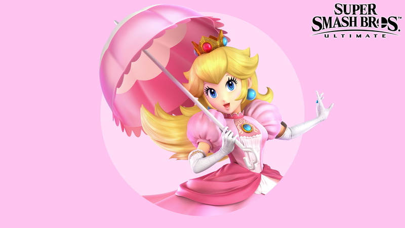 1080P, Video Game, Super Smash Bros. Ultimate, Princess Peach, Super Mario