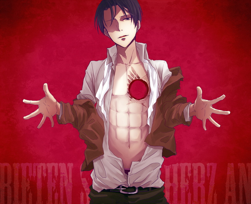 720P, shingeki, rivaille, kyojin