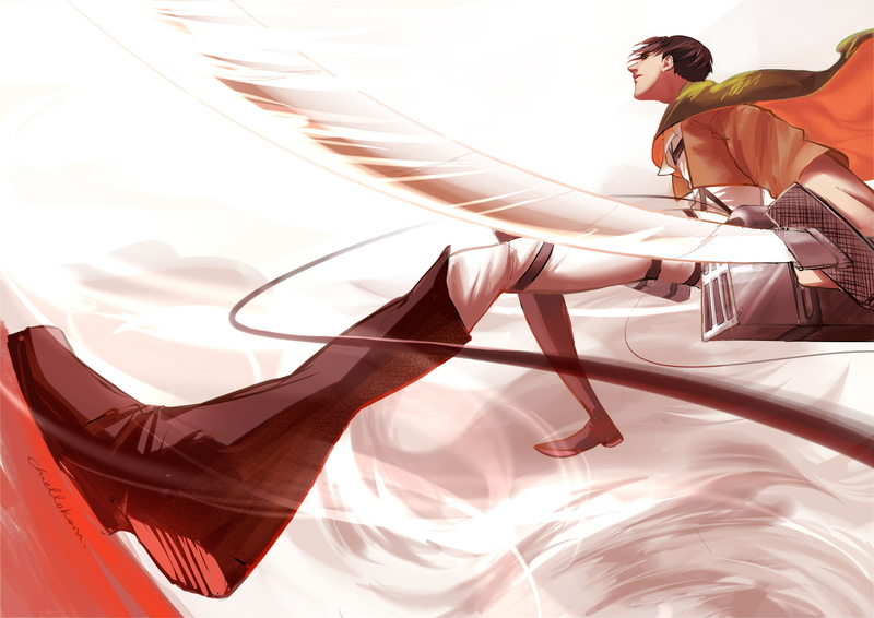 kyojin, shingeki, 1080P, rivaille
