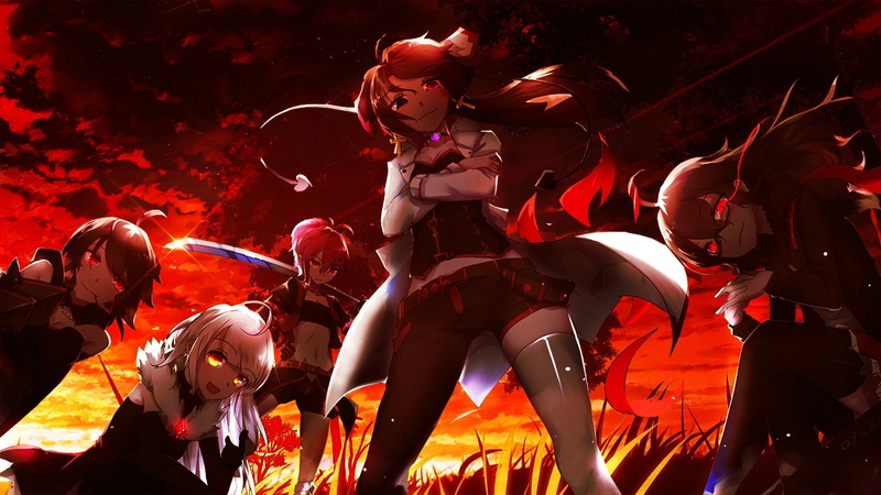 1080P, men, people, stage, nightlife, Pixiv Fantasia T, adult, group of people, performance, Anime, arts culture and entertainment, music, singing, togetherness