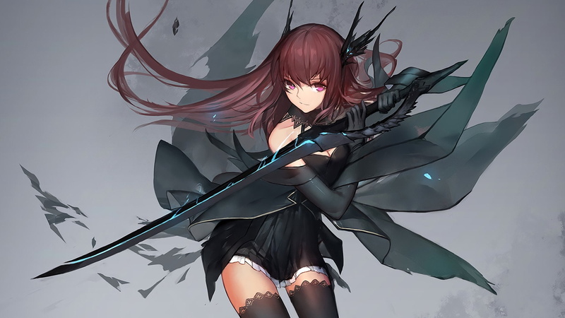 beautiful woman, hair, Pixiv Fantasia T, long hair, hairstyle, animal wing, art and craft, women, 1080P, studio shot, young adult, fashion, beauty, lifestyles