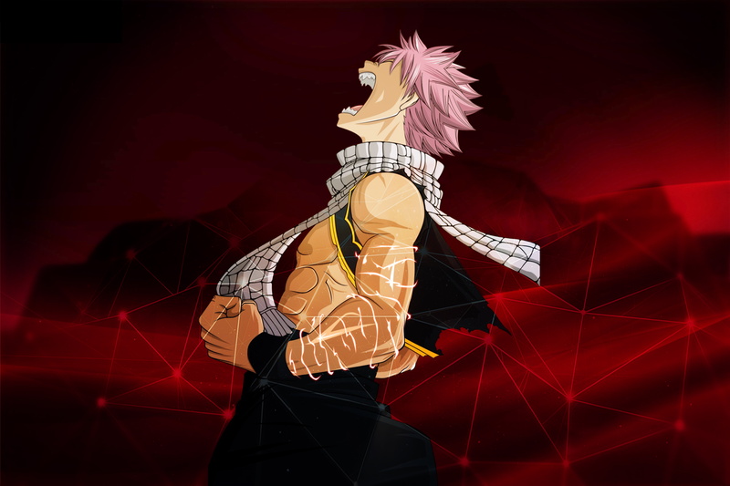 5K, Fairy Tail, Anime, Natsu Dragneel