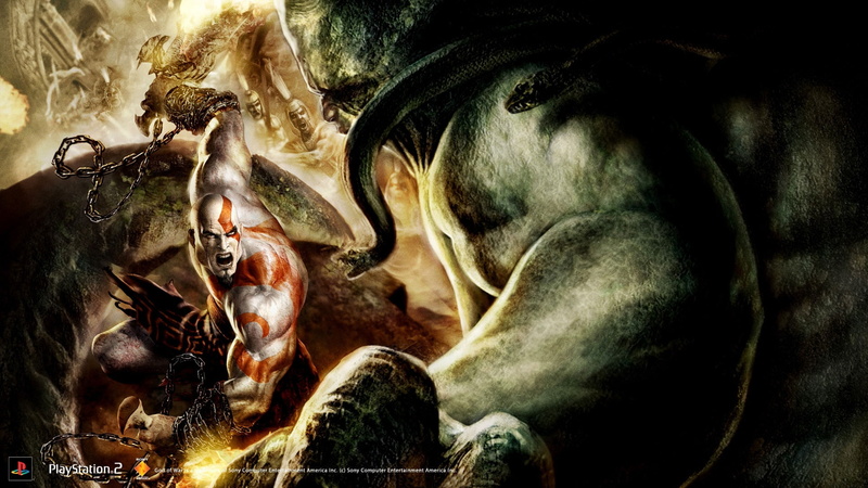  war, hd, of, games, God, video, 1080P, PS2, art