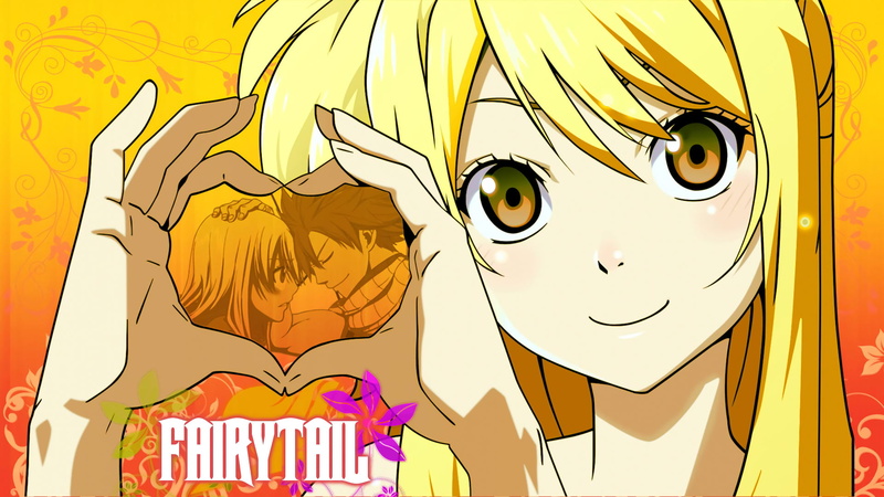 indoors, representation, cartoon, NaLu (Fairy Tail), art and craft, close-up, portrait, 1080P, lifestyles, Anime, human representation, Lucy Heartfilia