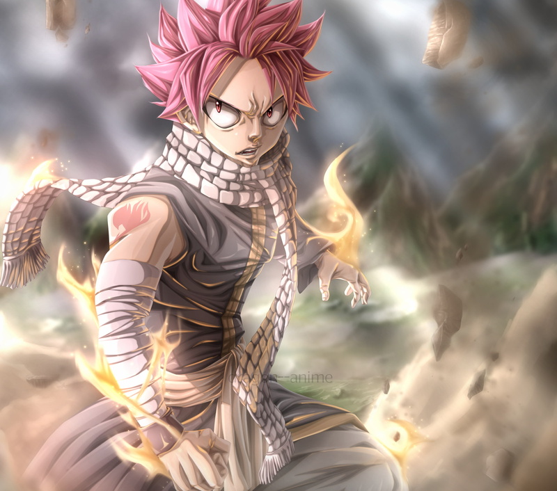 Natsu Dragneel, Fairy Tail, Anime, 1080P