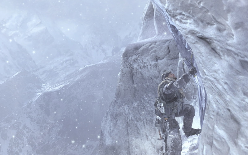 duty, warfare, video, call, architecture, 720P, x, Video Games, modern, hd, mountains, snow, games, climbing, art