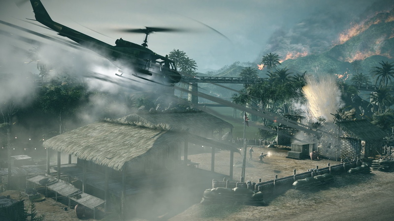 Battlefield: Bad Company 2, Helicopter, 1080P, Attack Helicopter, Battlefield