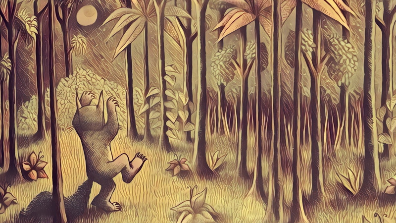 nature, no people, forest, creativity, 1080P, brown, day, pattern, wall - building feature, craft, male likeness, art and craft, framed, religion, female likeness