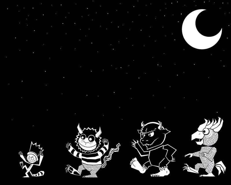 illuminated, representation, lighting equipment, creativity, sky, no people, 1080P, art and craft, human representation, Moon, dark, celebration, Where The Wild Things Are