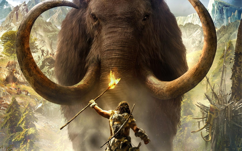 brown, far cry 4 2014, plant, illustration, animal trunk, domestic animals, mammoth, animal body part, animal wildlife, outdoors, elephant, herbivorous