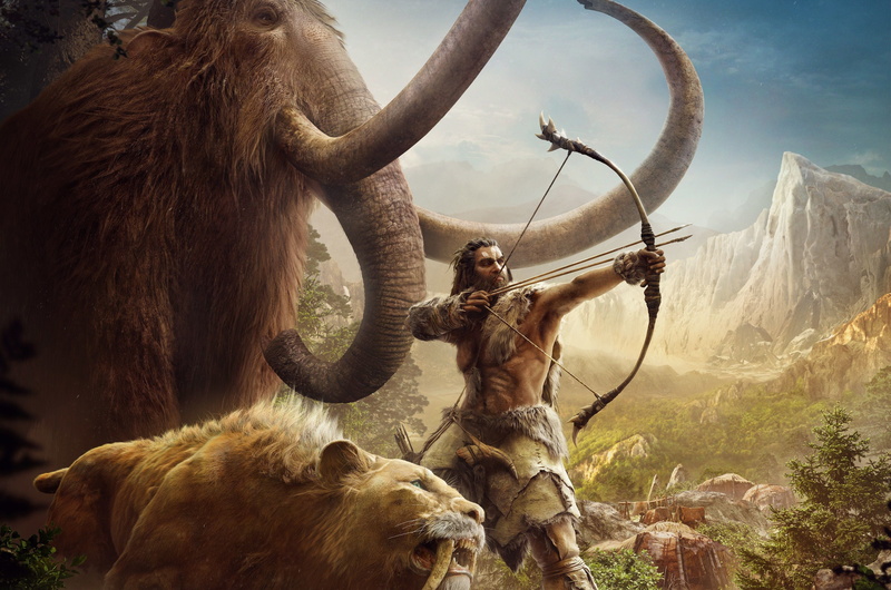 male, tree, animal themes, livestock, vertebrate, animals in the wild, UbiSoft, no people, domestic animals, plant, horned, monkey, herbivorous, nature