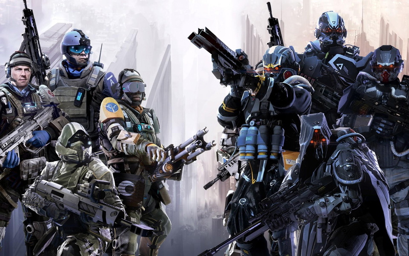 killzone, 1080P, shadow, multiplayer, fall