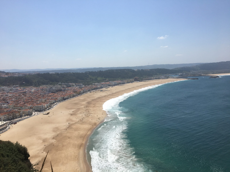 ocean, bay, beauty in nature, soil, outdoors, tv. do elevador 3, beach, idyllic, sport, day, scenery, nature, blue, sky, tranquil scene, landscape, portugal