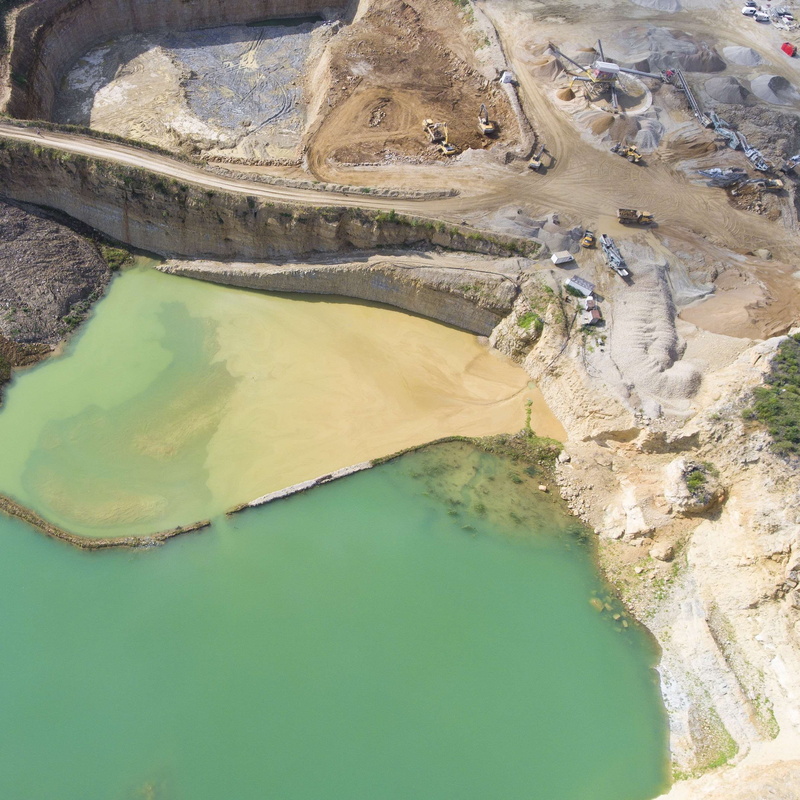 day, dirt, bird, travel, beauty in nature, gold, boulder, helicopter, aerial view, equipment, gold mine, idyllic, environment, water, bedrock, knoll, metal
