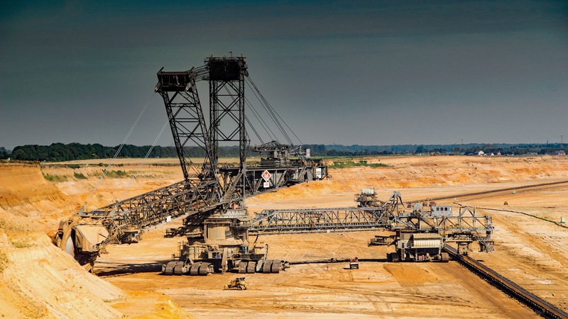 industrial equipment, 5K, grevenbroich, mining, built structure, Garzweiler, Open Pit Mining, construction industry, quarry, industrial plant, energy