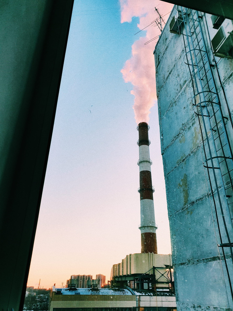 white, industrial, outdoors, industrial plant, energy, chimney, tall - high, building exterior, factory, tower, industrial area, skyscraper, city, architecture